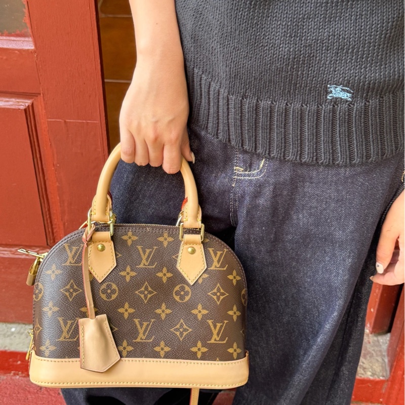【97新 ✨ 全網最低價！】Louis Vuitton Alma 貝殼包 小號-3