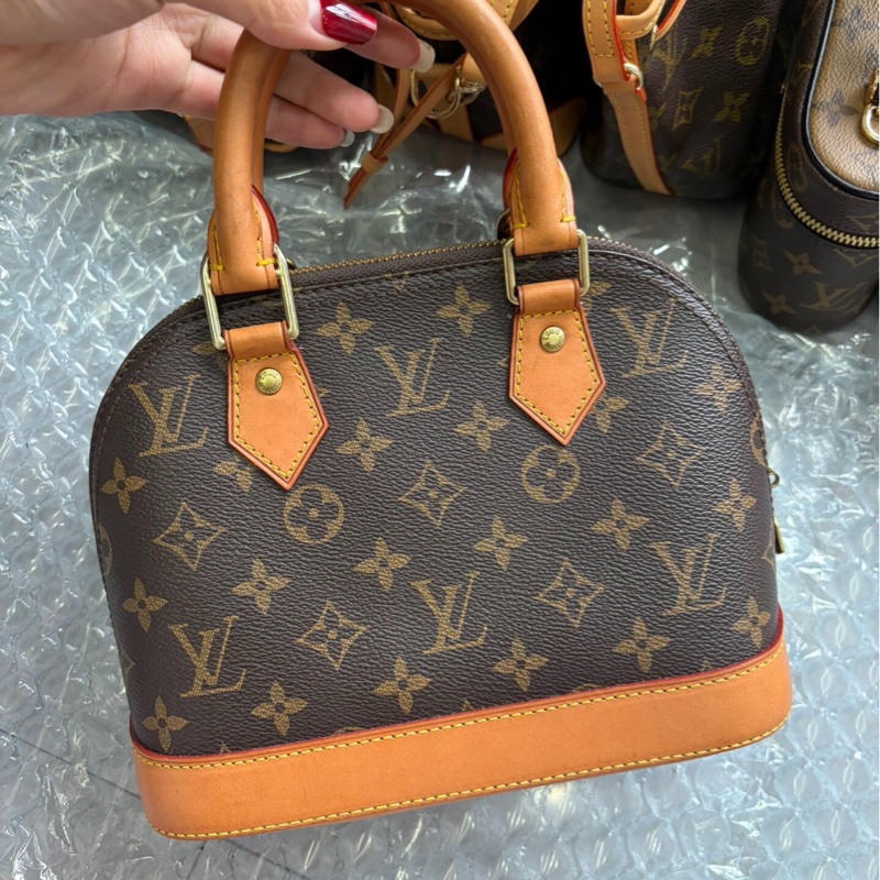 【97新 ✨ 全網最低價！】Louis Vuitton Alma 貝殼包 小號-7