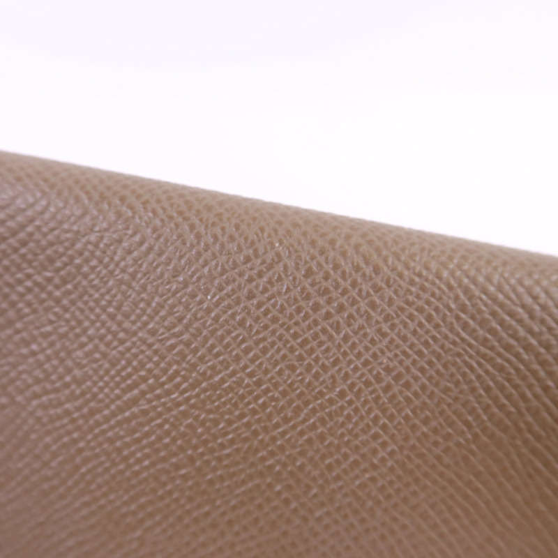 HERMES Epsom皮革Bearn Long Wallet金扣長錢包-17