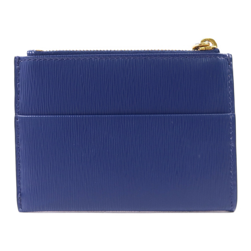 PRADA 牛皮皮革Card Case金扣卡片套-1