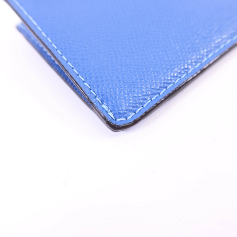 COACH 牛皮皮革Card Case銀扣卡片套-9