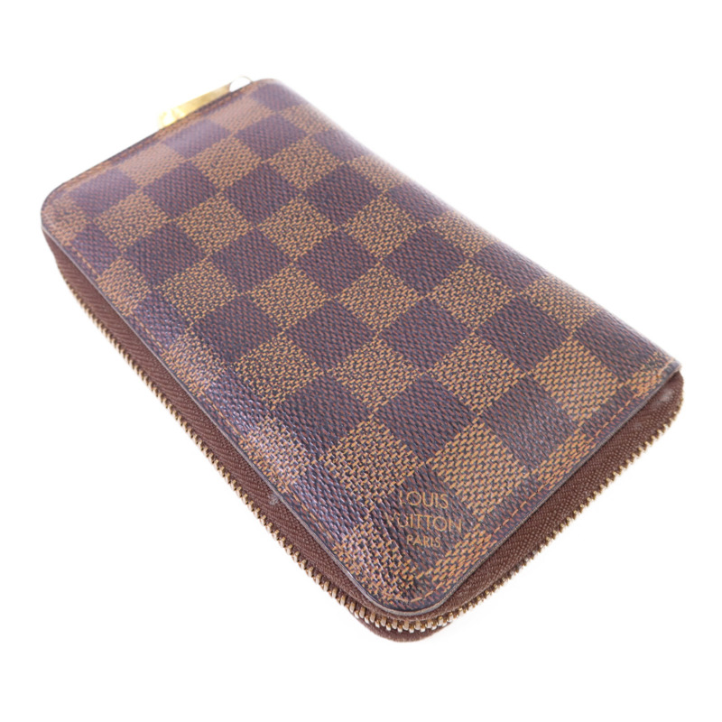 LOUIS VUITTON Damier Zippy Organizer金扣長錢包-3