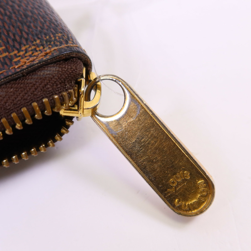 LOUIS VUITTON Damier Zippy Organizer金扣長錢包-10