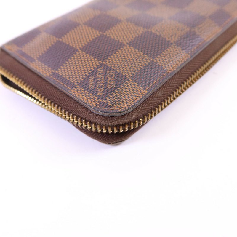 LOUIS VUITTON Damier Zippy Organizer金扣長錢包-12