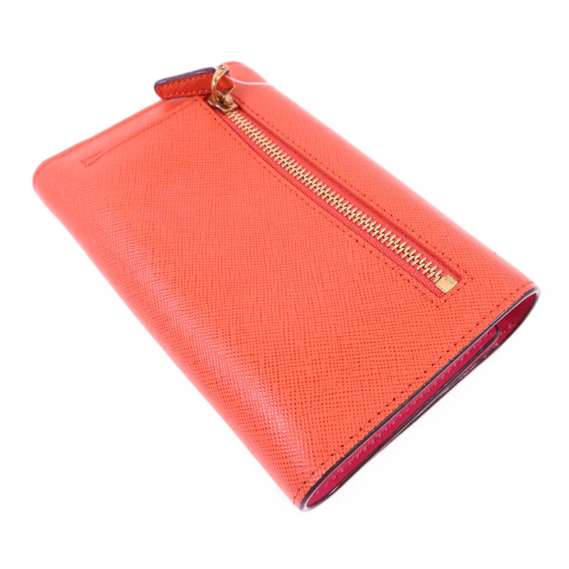 MCM 牛皮皮革Long Wallet金扣長錢包-3