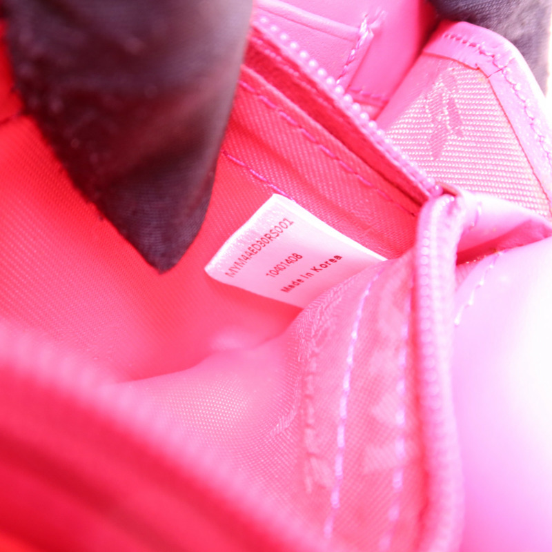 MCM 牛皮皮革Long Wallet金扣長錢包-8