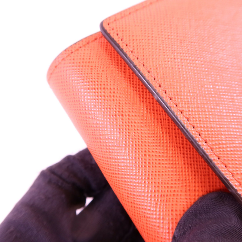 MCM 牛皮皮革Long Wallet金扣長錢包-15