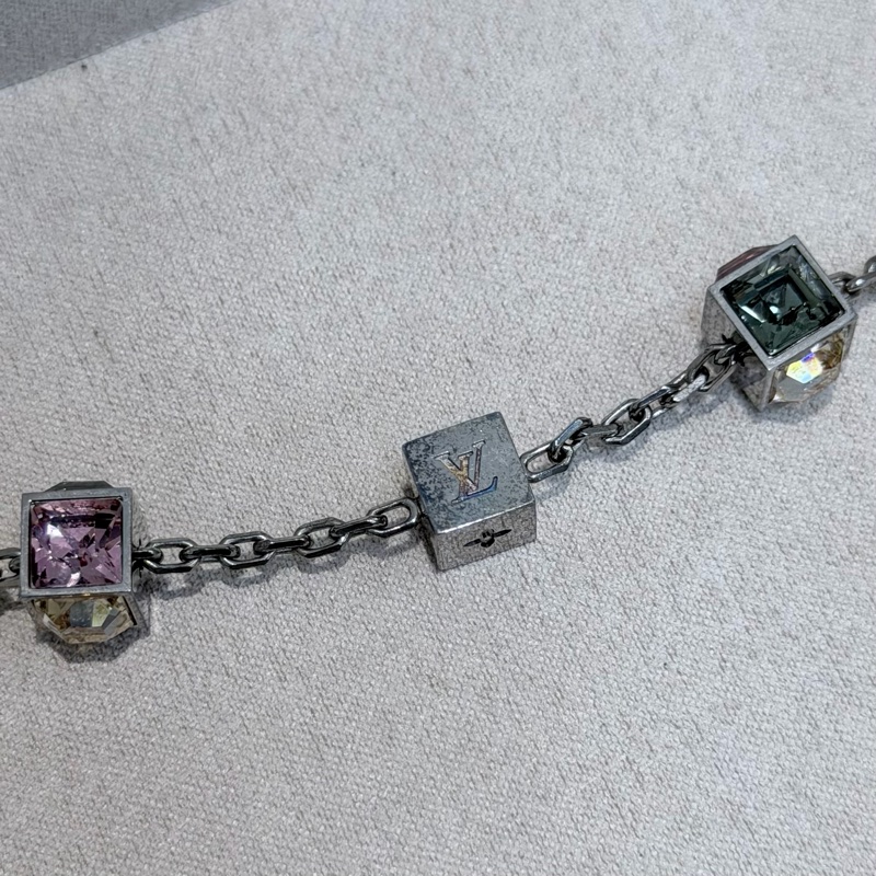 LV Gamble 四色水晶骰子項鍊 LN002-2