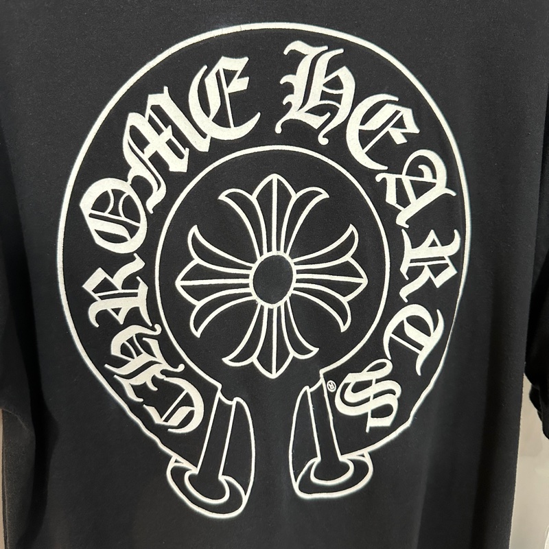 克羅心 chrome hearts 馬蹄 短袖 經典款-1