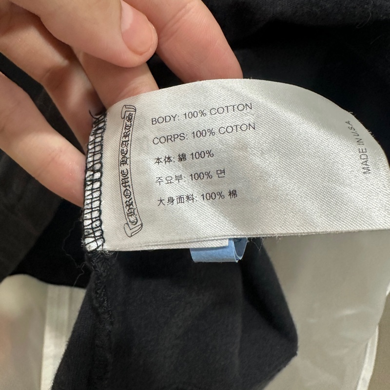 克羅心 chrome hearts 馬蹄 短袖 經典款-5