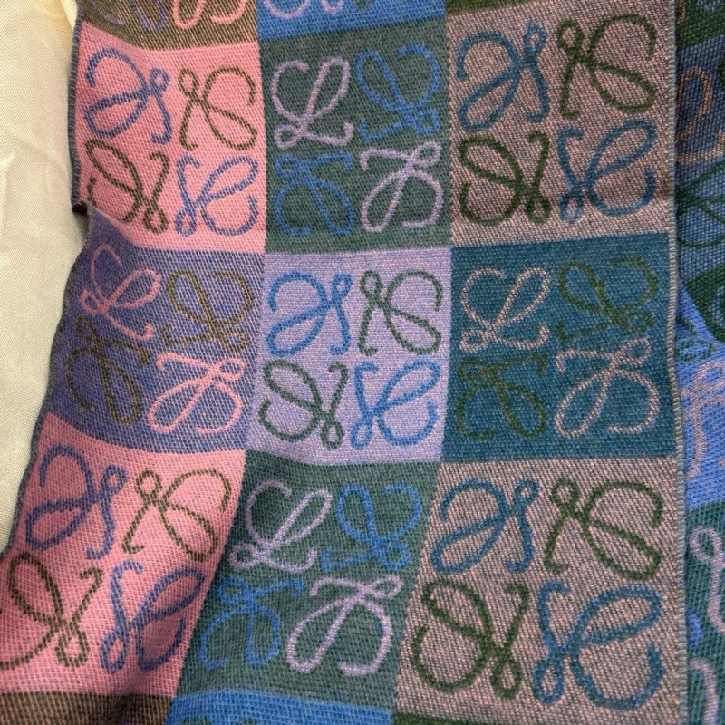 LOEWE圍巾有盒有紙袋-6