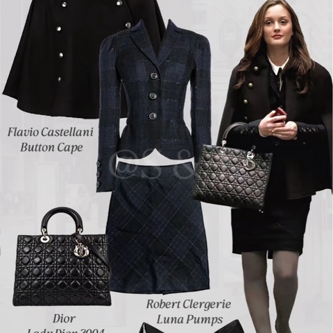 【95新 ✨ 全網最低價！】Dior Lady Dior 戴妃 Tote Gossip Girl 緋聞女孩同款