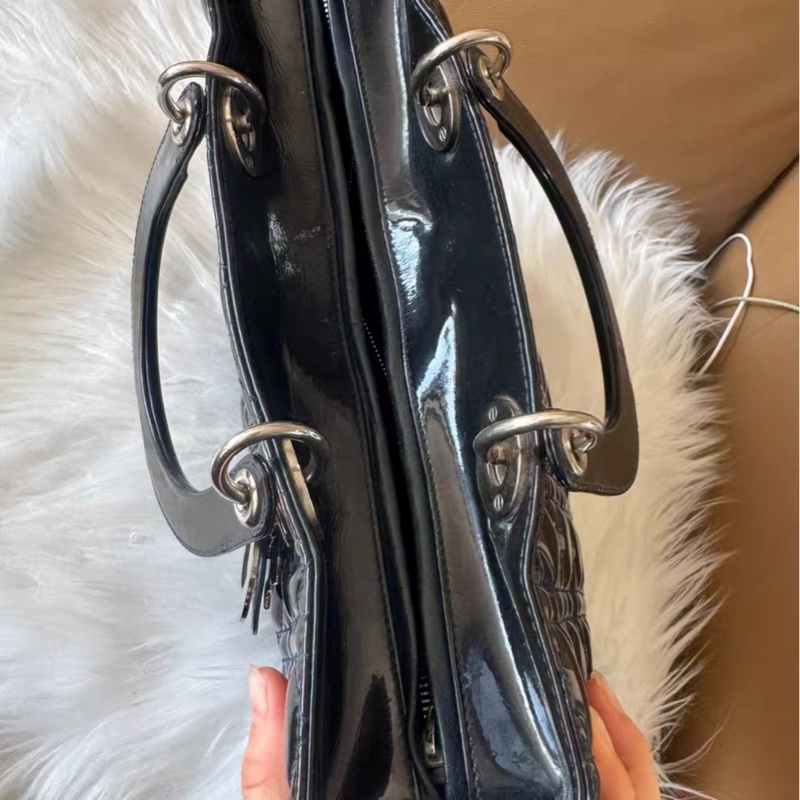 【95新 ✨ 全網最低價！】Dior Lady Dior 戴妃 Tote Gossip Girl 緋聞女孩同款-8