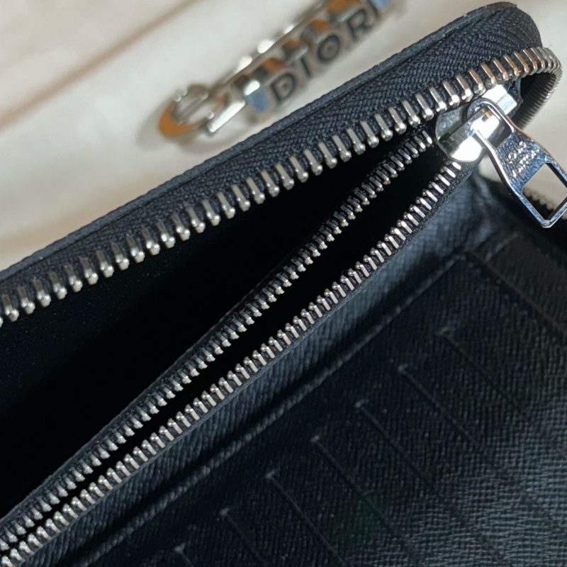 🔥近新美品 LV 路易威登 Louis Vuitton 黑棋盤格拉鏈14卡長夾-5