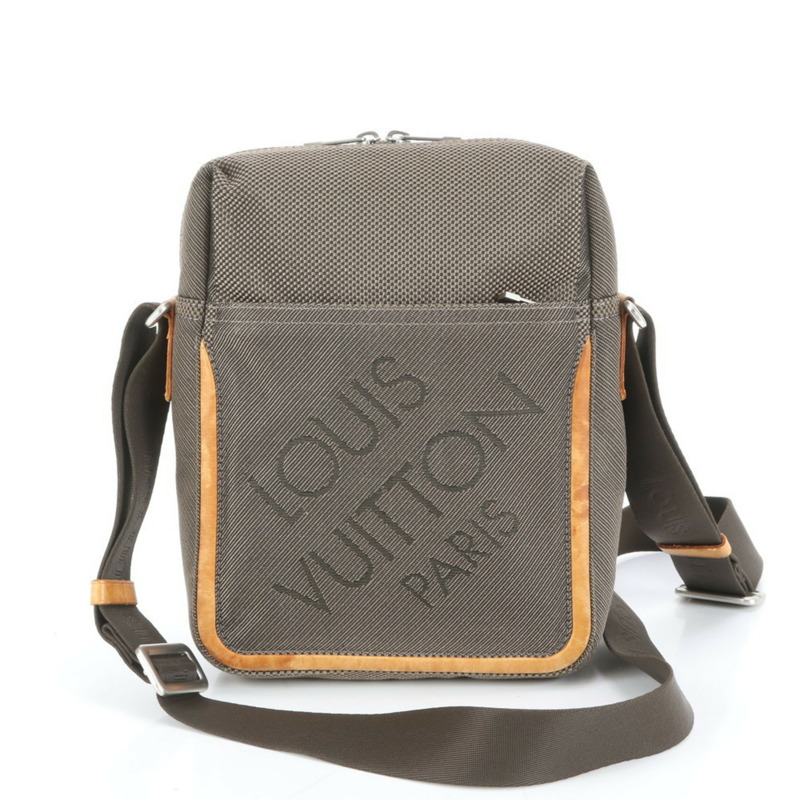 路易威登 Damier Geant Citadin M93040 皮革肩背包 斜背包 男士-0