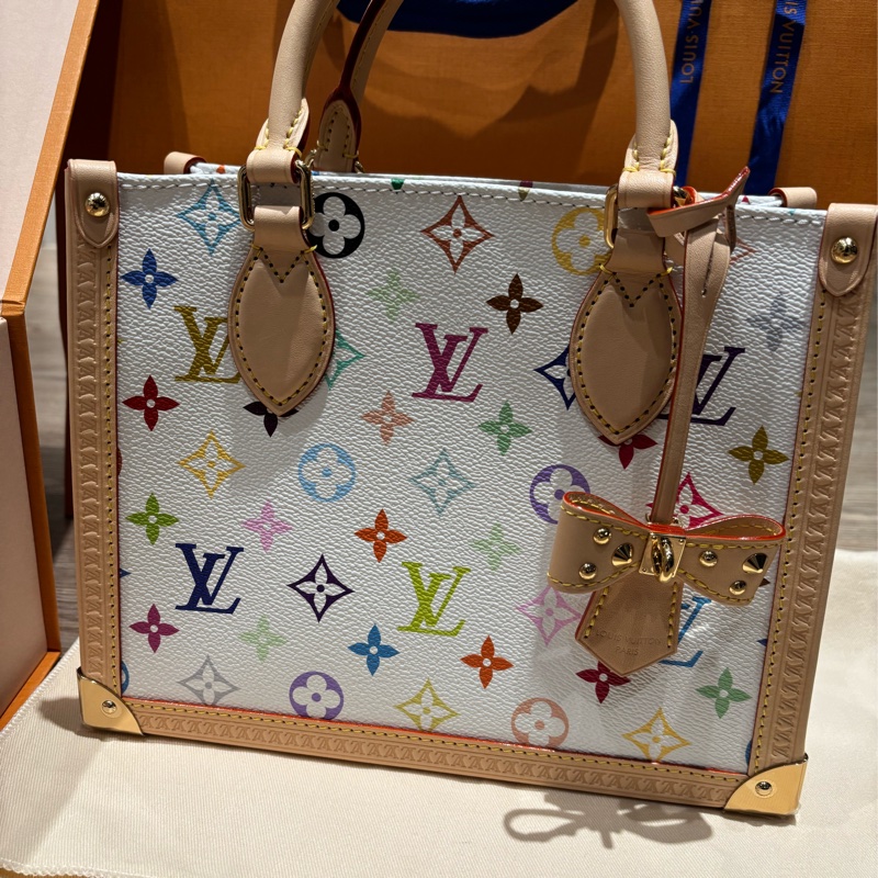Louis Vuitton LV x 村上隆Onthego 手提包-0