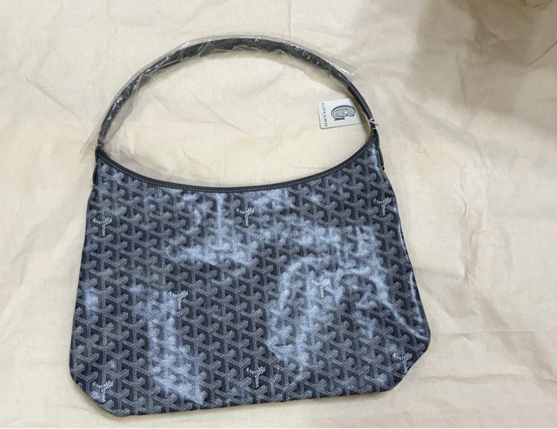 Goyard 灰色Hobo 四葉草彩繪款（2026年款） 限量款 不撞包系列-2