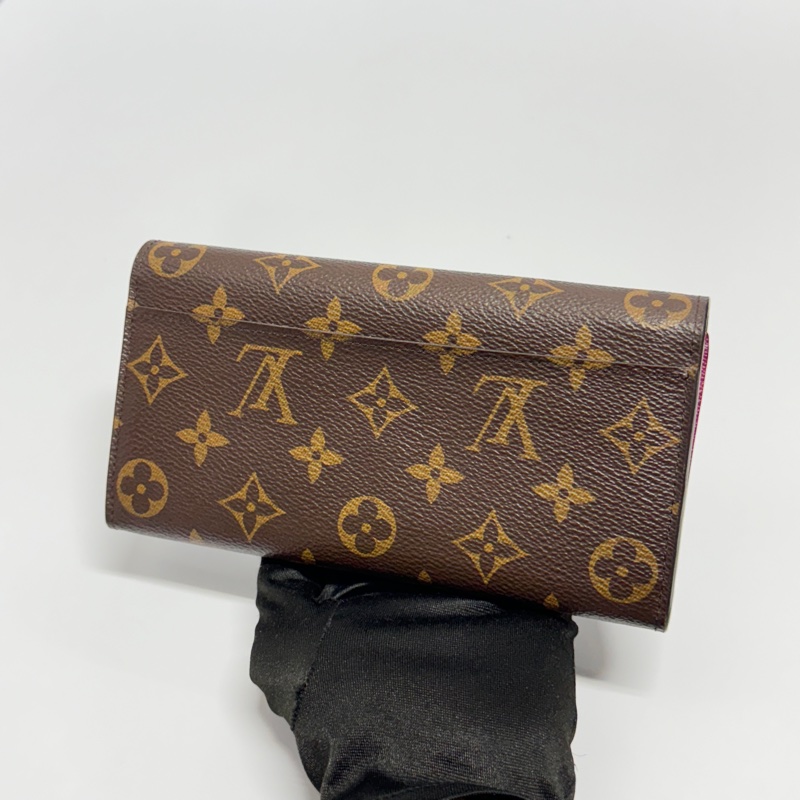 （極新全配🎁） LV M62234 Sarah 經典老花長夾 （專櫃25,300）-5