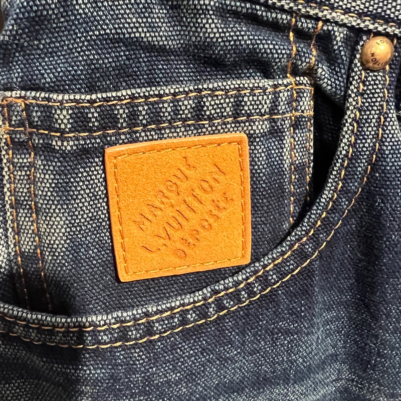 Lv x Nigo 工裝短褲30碼-2