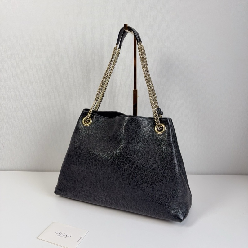 古馳/Gucci  流蘇托特黑色-2