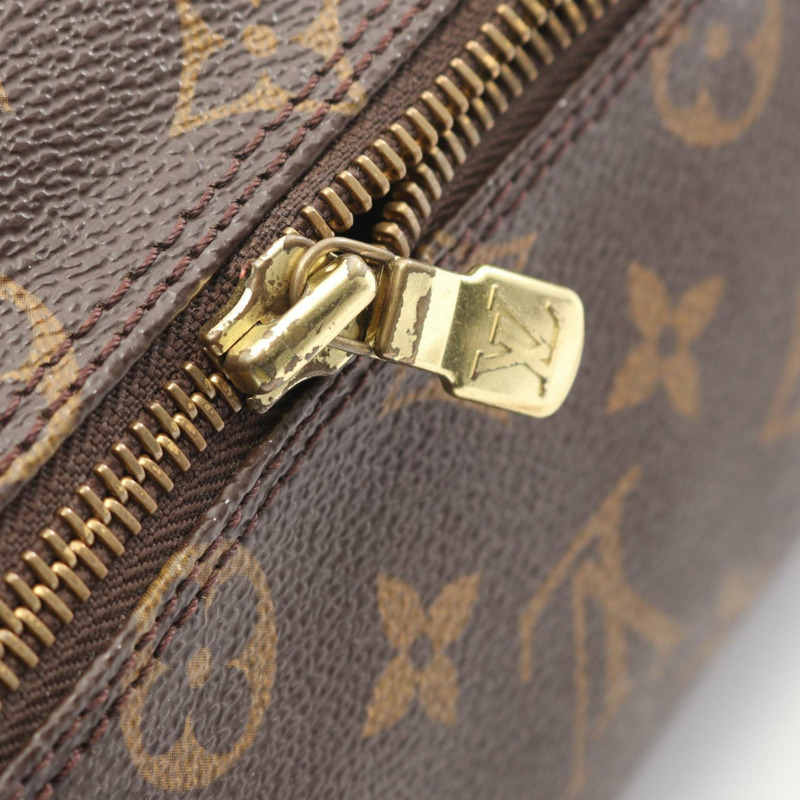 路易威登 Papillon 26 老手提包，塗層帆布和皮革，Monogram 圖案，女士，棕色，M51366-10