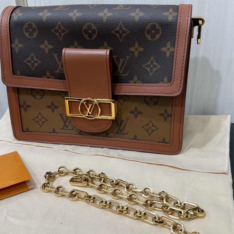 Lv Dauphine MM達芙妮芯片款-1