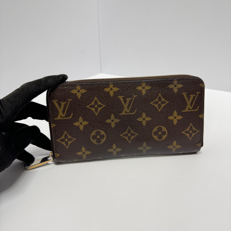 （極新全配🎁） LV M41896 經典老花 拉鍊長夾 （專櫃29,900）-5