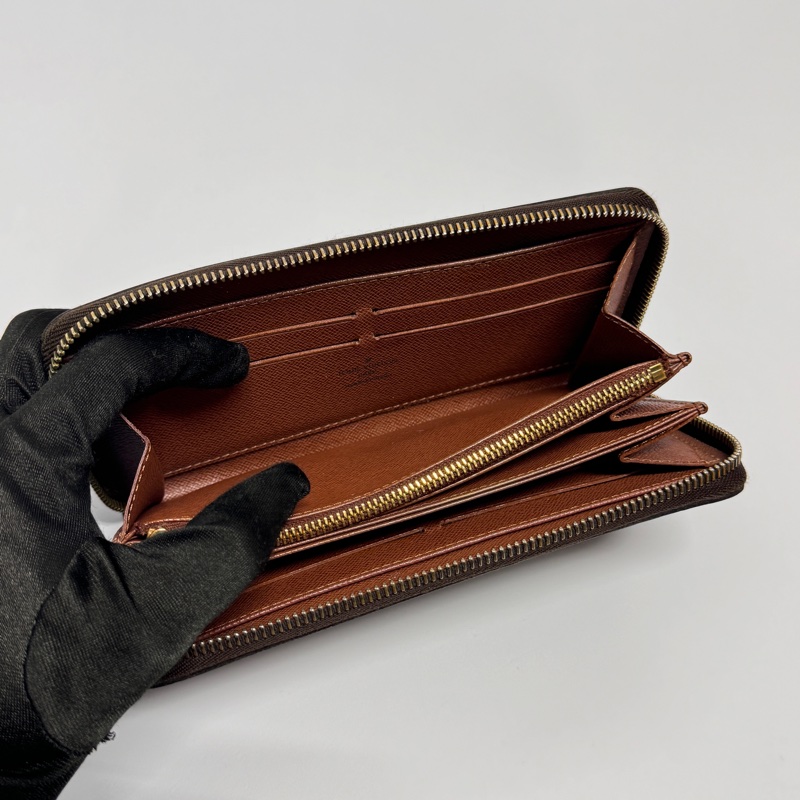 （極新全配🎁） LV M41896 經典老花 拉鍊長夾 （專櫃29,900）-8