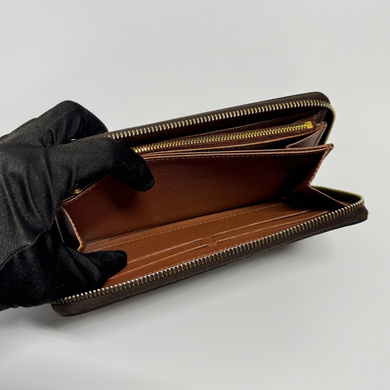 （極新全配🎁） LV M41896 經典老花 拉鍊長夾 （專櫃29,900）-9