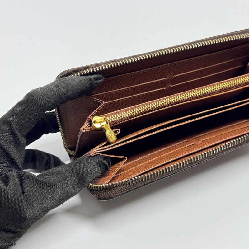 （極新全配🎁） LV M41896 經典老花 拉鍊長夾 （專櫃29,900）-14