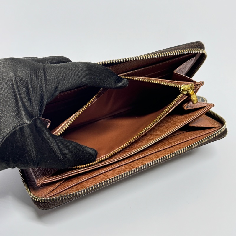 （極新全配🎁） LV M41896 經典老花 拉鍊長夾 （專櫃29,900）-15