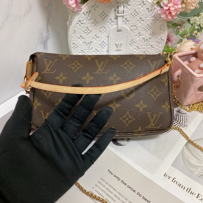 LV M51980 經典大號麻將包🏅-5