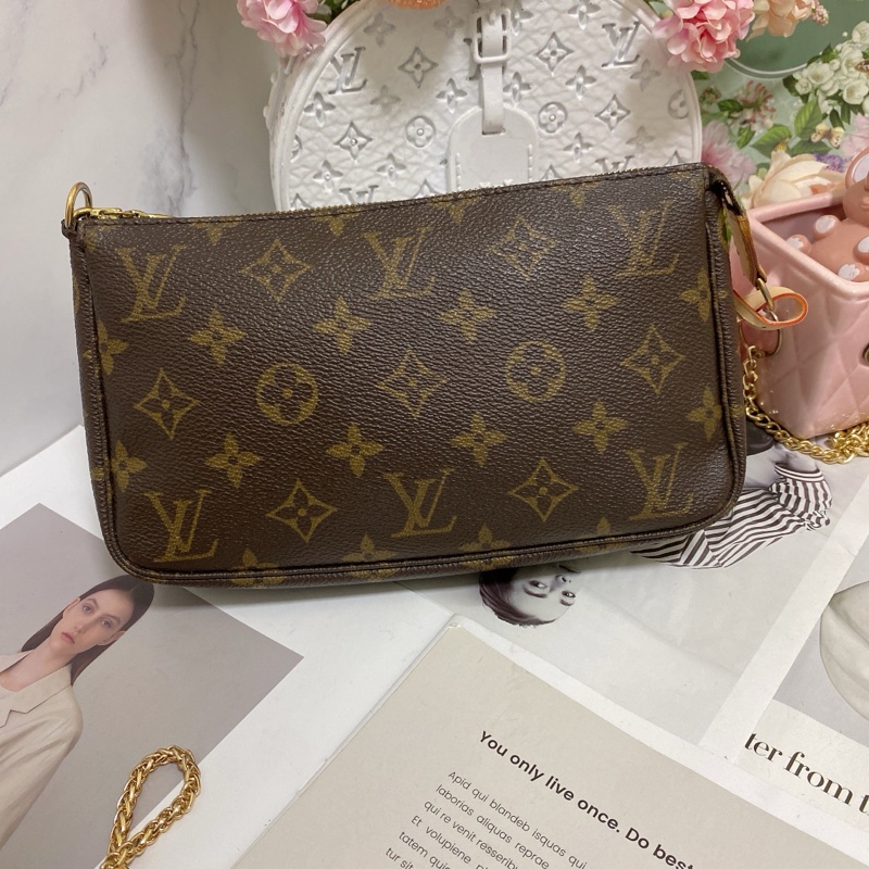 LV M51980 經典大號麻將包🏅-8