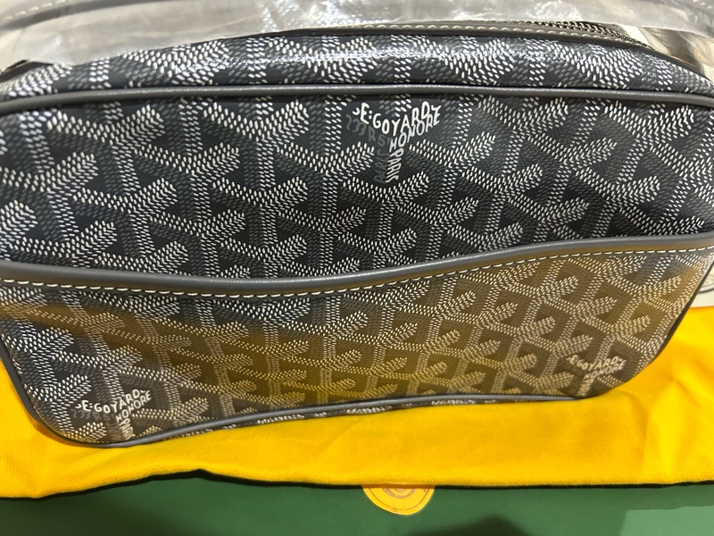 全新灰色GOYARD CAP-VERT相機包-1