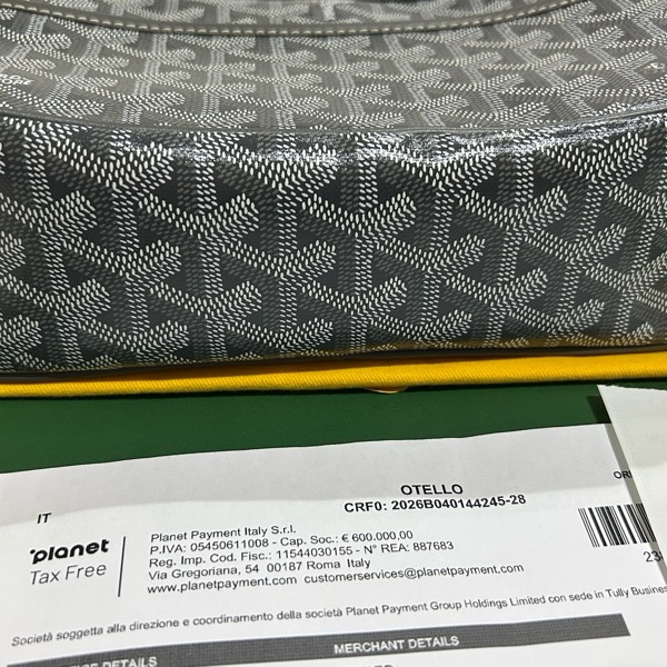 全新灰色GOYARD CAP-VERT相機包-3