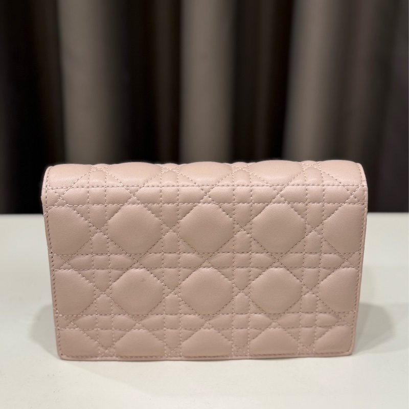 （甜價美包）Dior addict 鏈條woc 羊皮-1