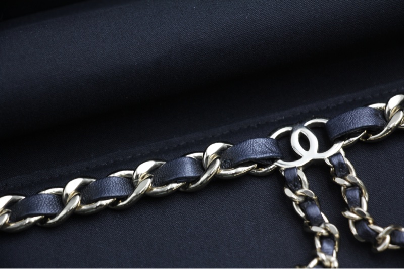 Chanel B21S 金屬手袋皮穿鏈腰鏈85cm-8