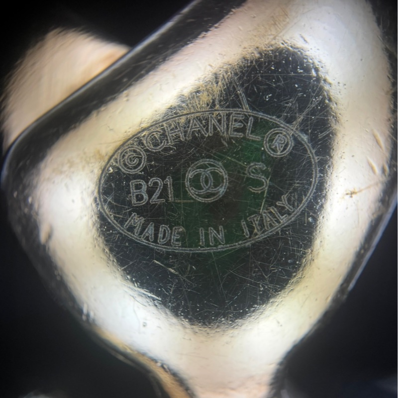 Chanel B21S 金屬手袋皮穿鏈腰鏈85cm-10