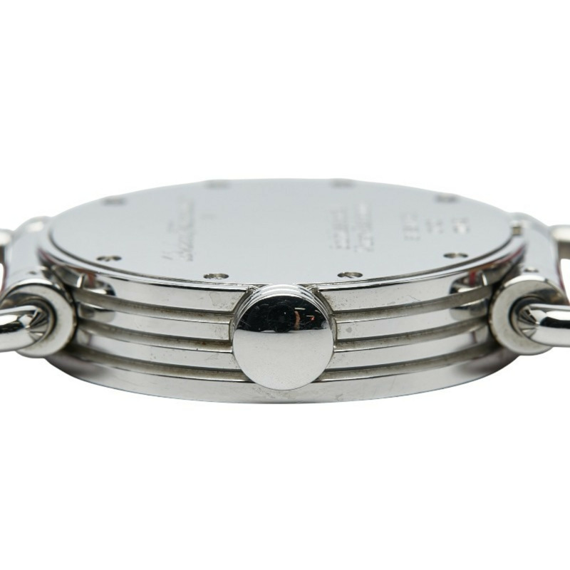 Salvatore Ferragamo 女士腕錶 0130 瑞士石英白色錶盤不鏽鋼錶殼-2