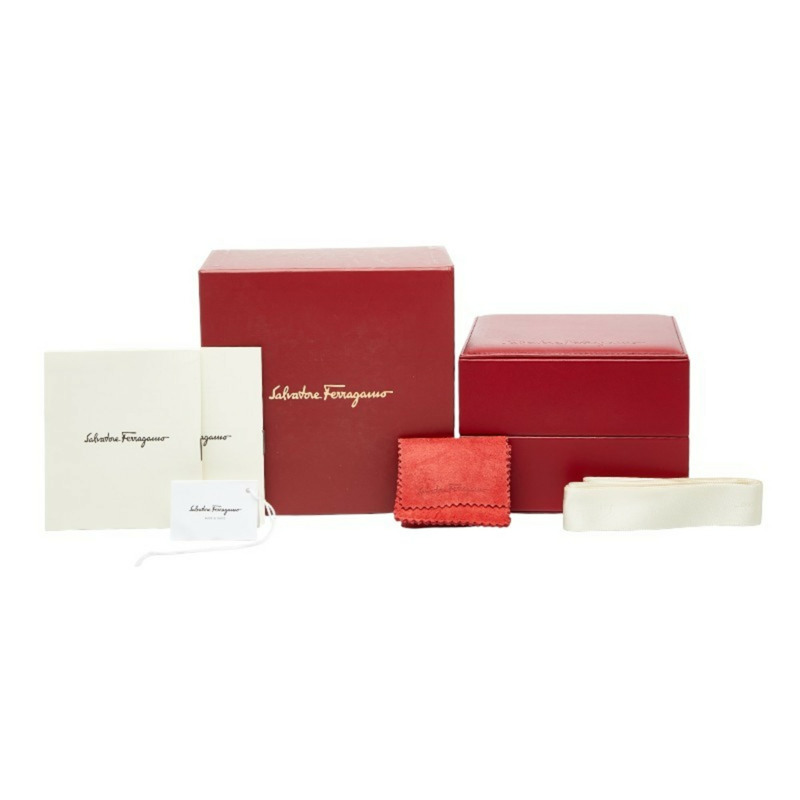 Salvatore Ferragamo 女士腕錶 0130 瑞士石英白色錶盤不鏽鋼錶殼-6