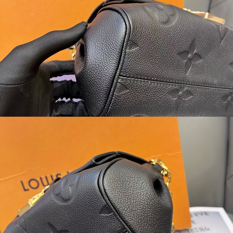 LV 黑金全皮favorite 摯愛雲朵包-6