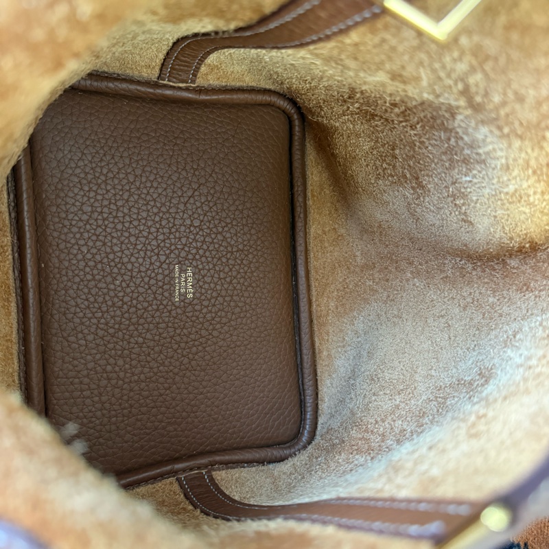 Hermes Picotin 18金棕金 U-9