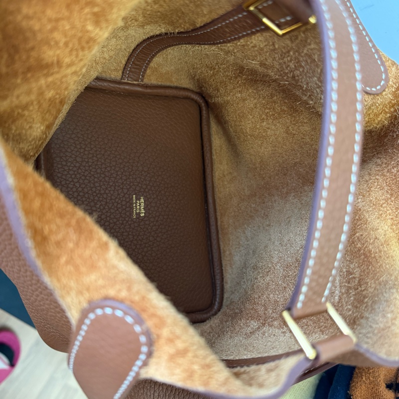 Hermes Picotin 18金棕金 U-10