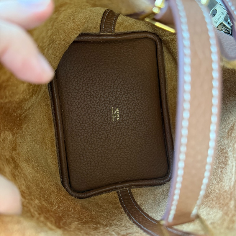 Hermes Picotin 18金棕金 U-11