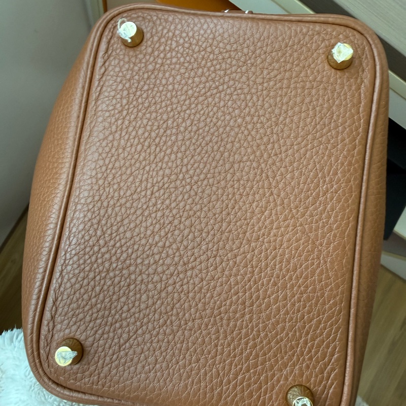 Hermes Picotin 18金棕金 U-12