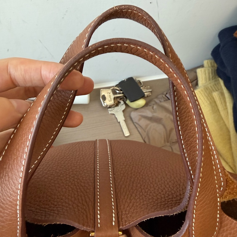 Hermes Picotin 18金棕金 U-28