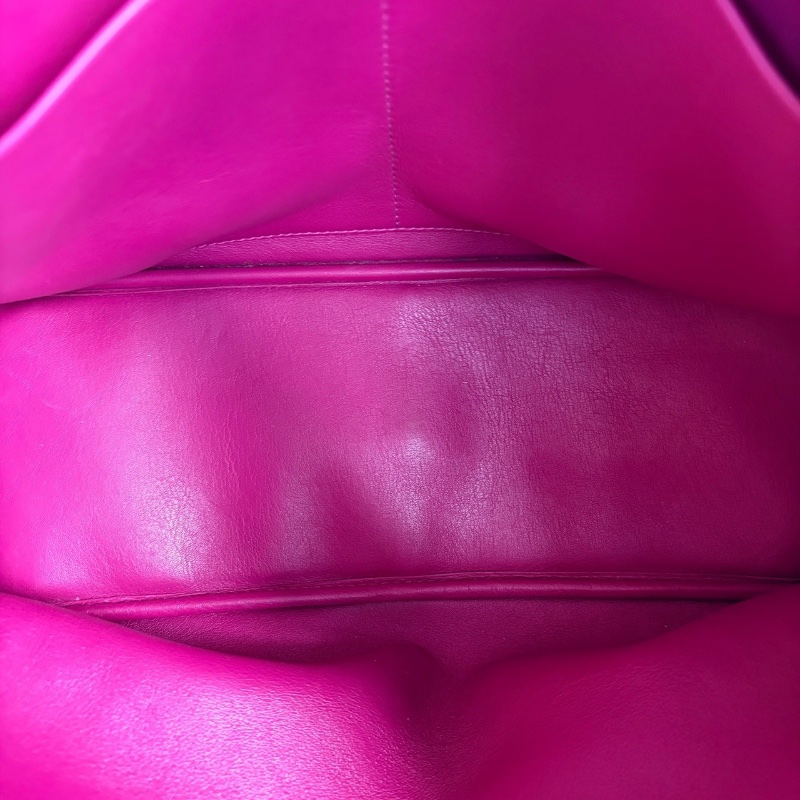 Dior 黑金vip全皮手提紫色內里  31*22*12 98新配件子袋塵袋肩帶-2