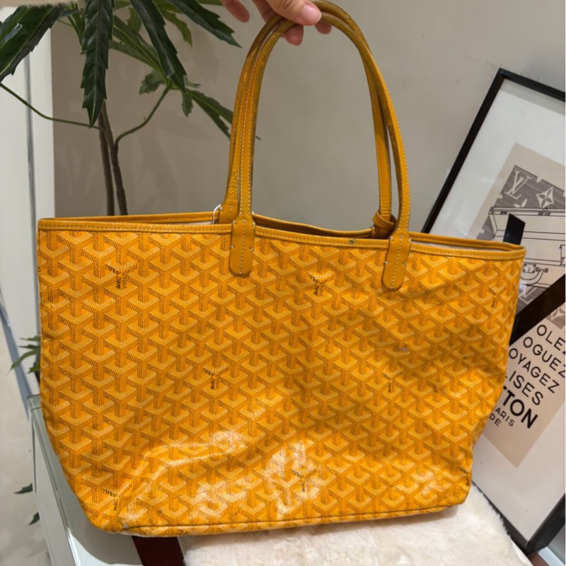 【85%✨性價比極高✨全網最便宜】Goyard黃色老花Tote托特包小號 PM-2