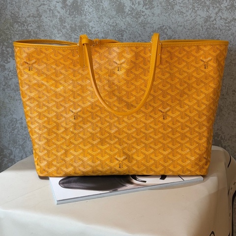 【95✨性價比極高✨全網最便宜】Goyard 高雅德 托特包大號Saint Louis PM 黃色（購買前先詢問庫存🙏🏼）
