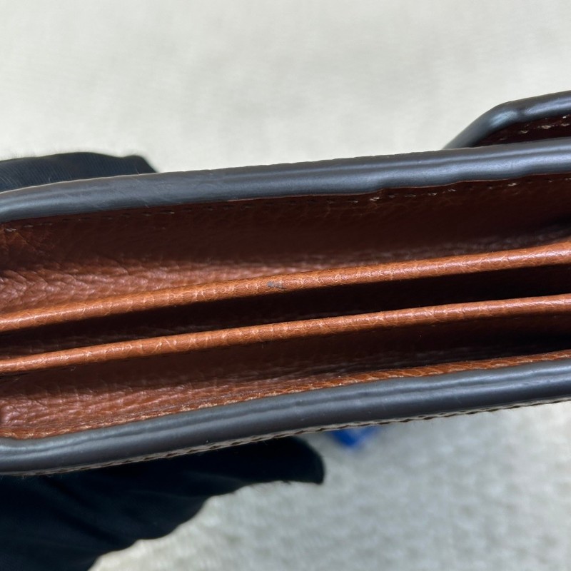 ZZZ 古馳Gucci酒神丹寧牛仔包  藍色牛仔布+棕色皮革 復古做舊感滿滿 標誌性虎頭馬蹄扣 琺瑯工藝超有辨識度-12